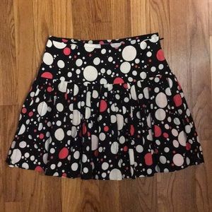 Talbots polka dot skirt